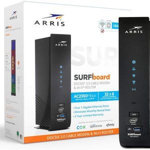 ARRIS SURFboard SBG7600AC2 DOCSIS 3.0 Cable Modem